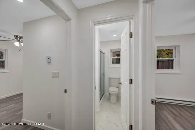 a view of a house with a balcony