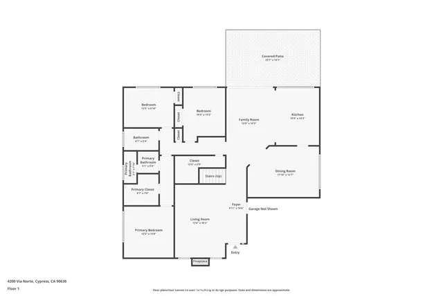 $1,580,000 | 4200 Via Norte, Cypress, CA 90630