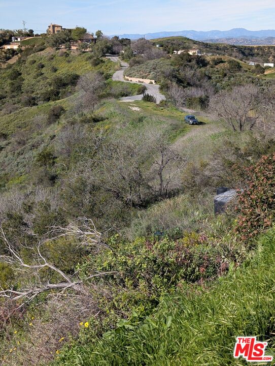 2000 Corsham Road Topanga, CA 90290 - Photo 17 of 29 a view of a dry field with trees in the background
