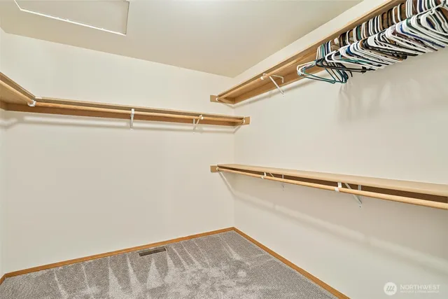 a view of walk in closet