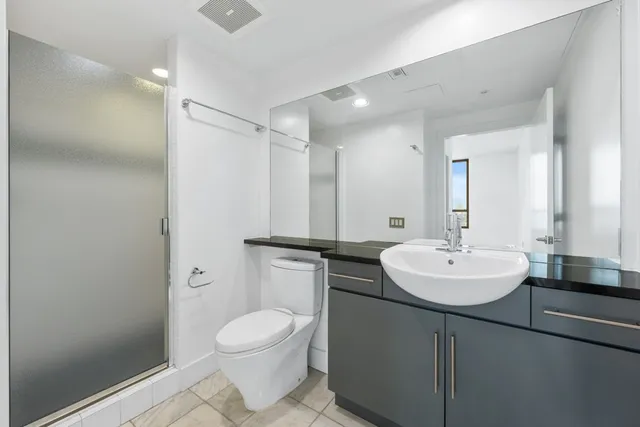 a view of a livingroom with wooden floor