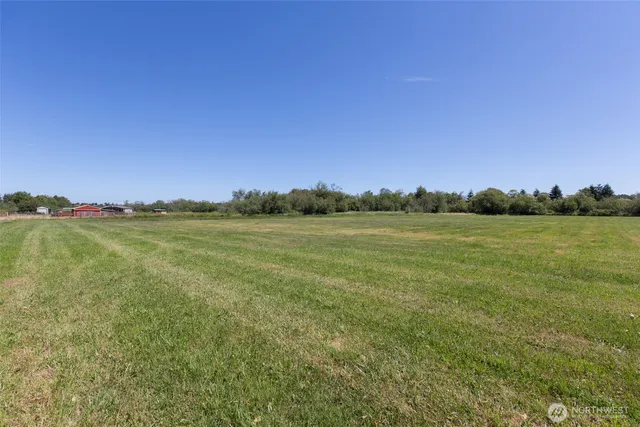 a view of an ocean and city