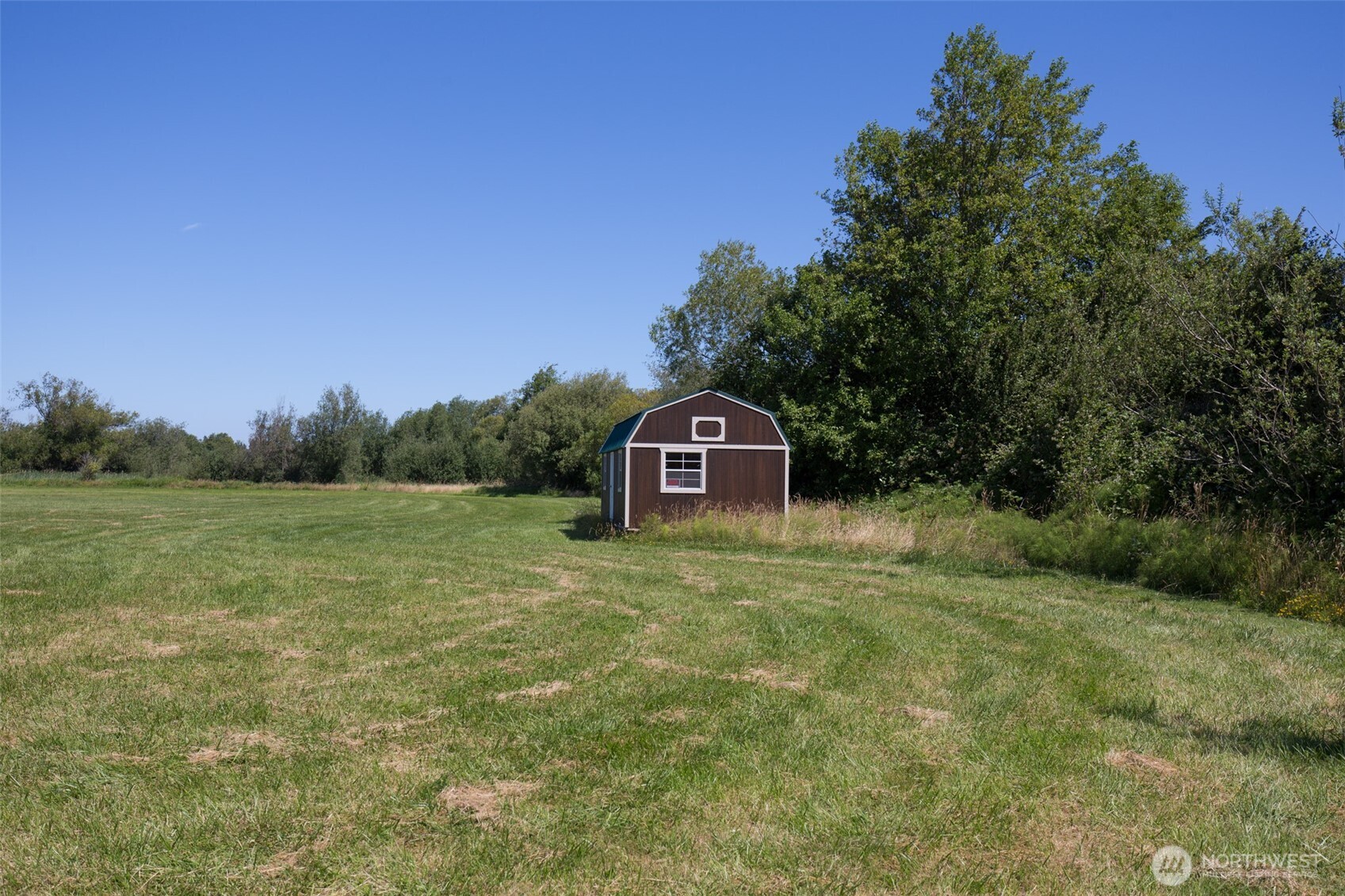 0 Buttercup Lane Sequim, WA 98382 - Photo 5 of 32 a view of a big yard with large trees