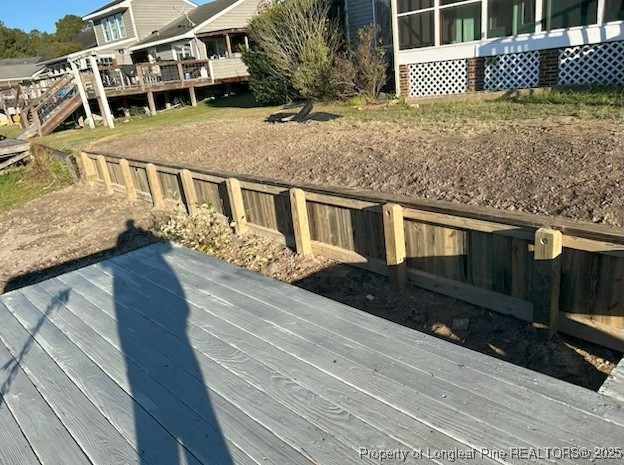 692 Cedar Point Vass, NC 28394 - Photo 24 of 46 a view of a house with a deck