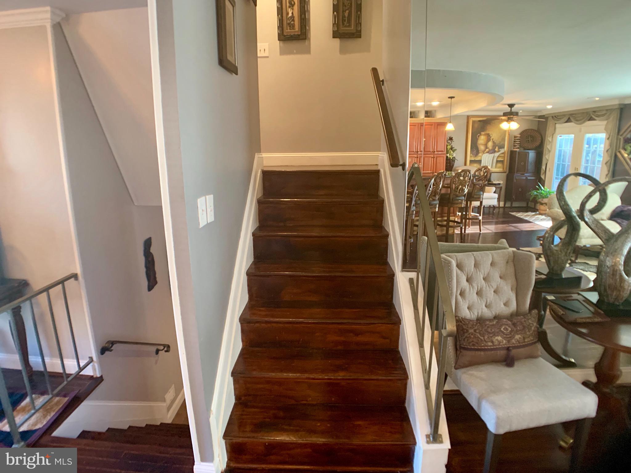 4639 Hawksbury Road Baltimore, MD 21208 - Photo 16 of 51 Stairs to Upper level