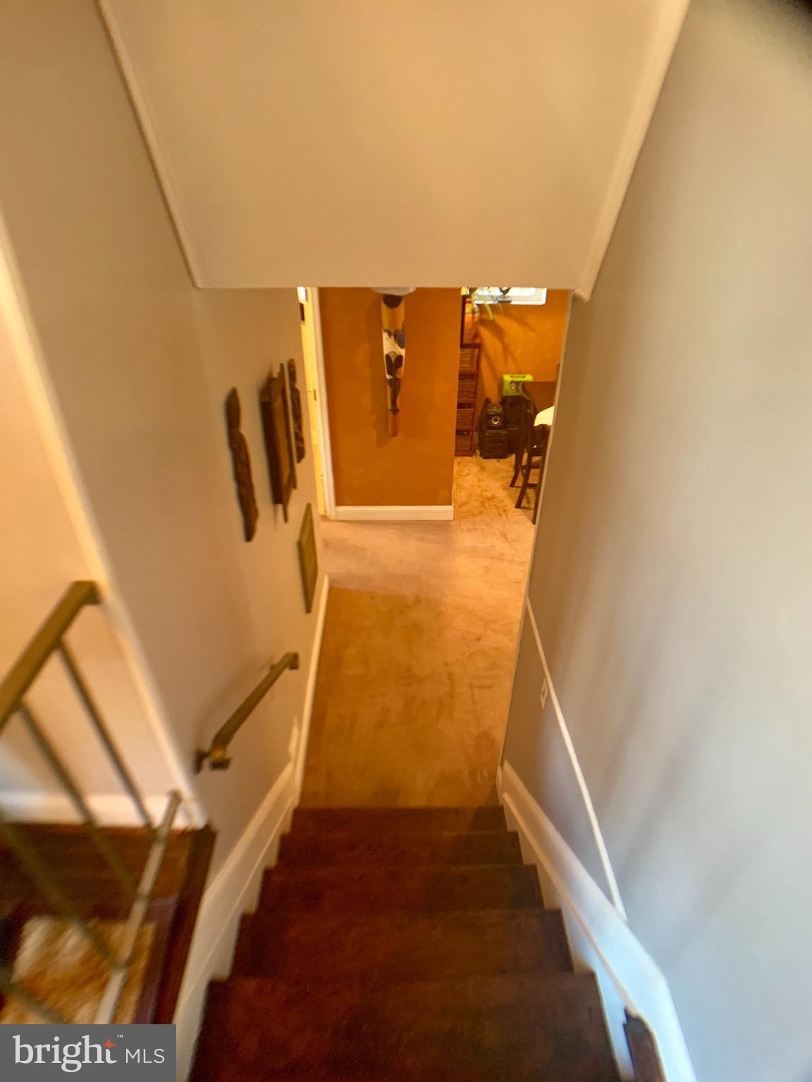 4639 Hawksbury Road Baltimore, MD 21208 - Photo 26 of 51 Stairs to First Lower Level