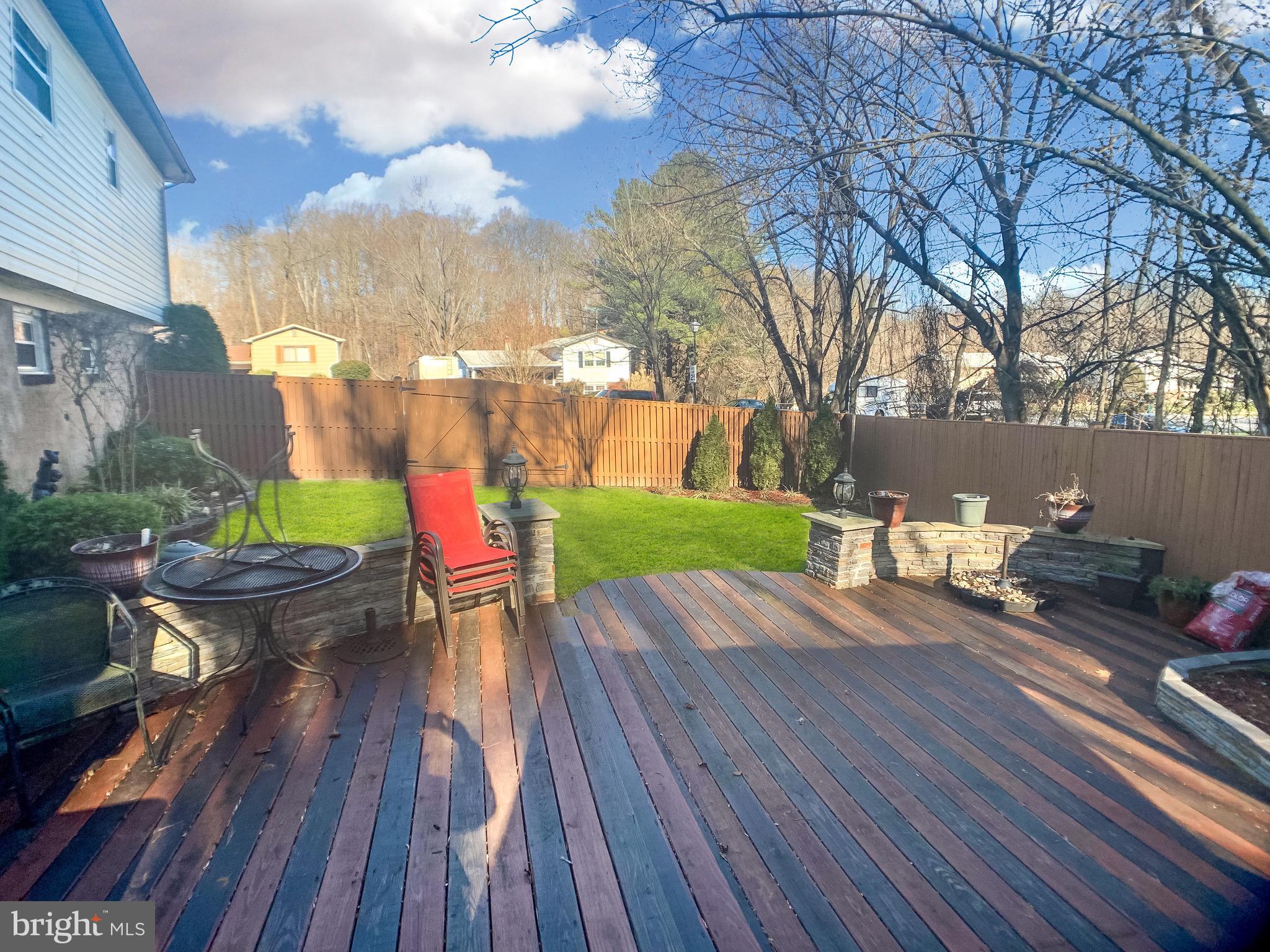 4639 Hawksbury Road Baltimore, MD 21208 - Photo 48 of 51 View From Side Deck!