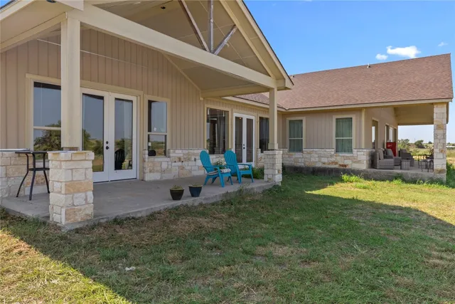 a view of a street with an ocean view