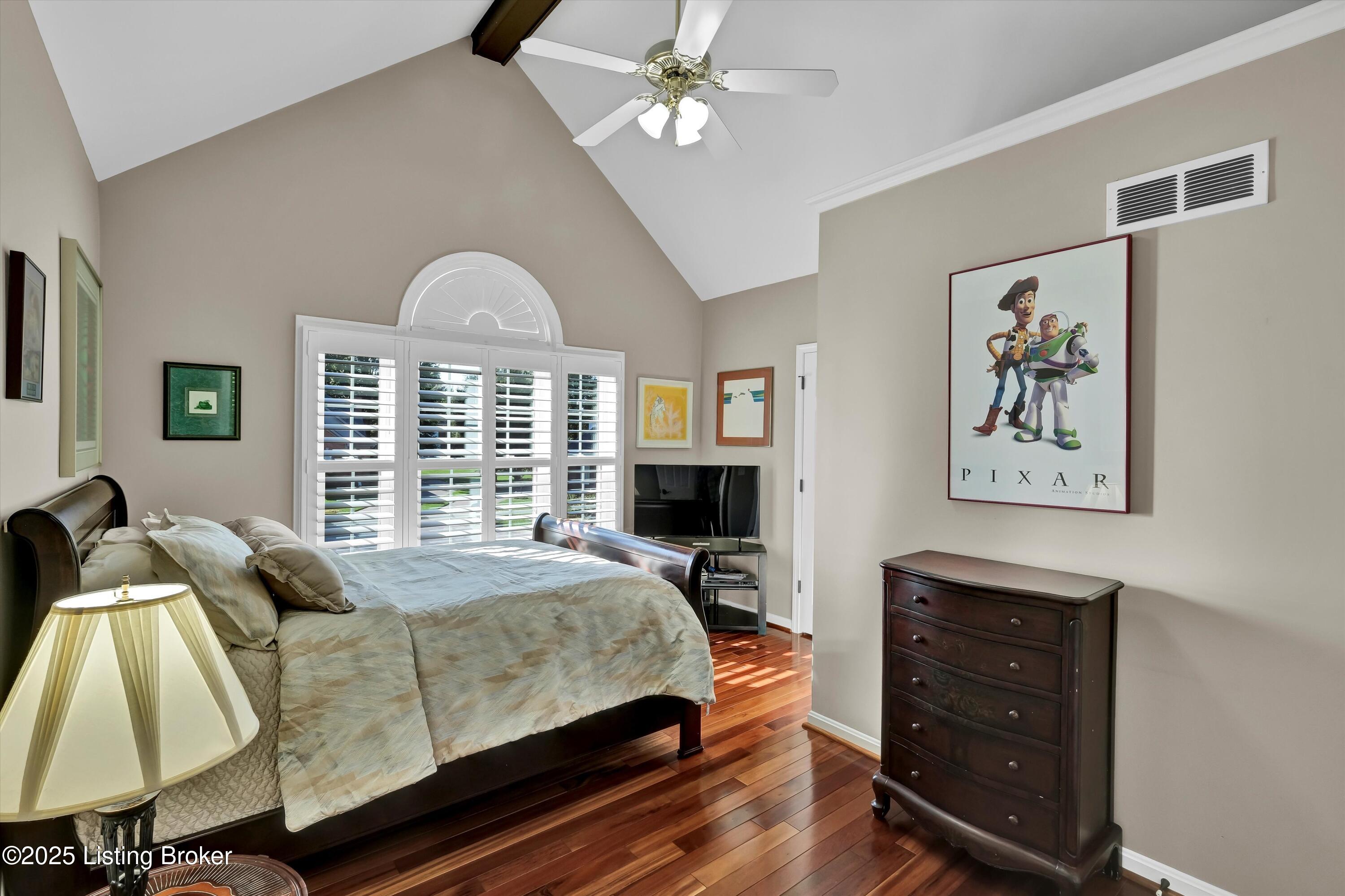 10612 Edgewater Road Louisville, KY 40223 - Photo 7 of 55 BR 2 with vaulted ceiling and Brazilian Tigerwood Floor