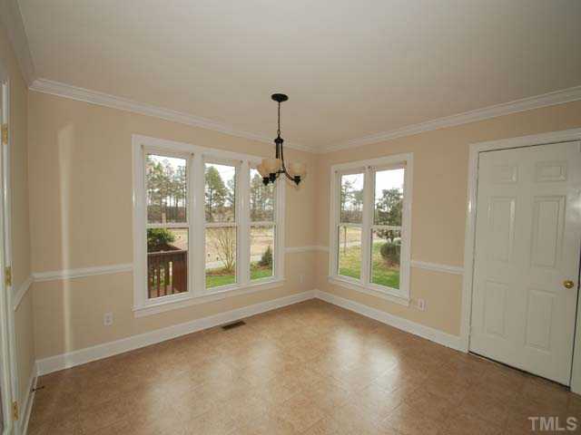 2224 Laurel Valley Way Raleigh, NC 27604 - Photo 5 of 12 Large breakfast nook with a view of the golf course