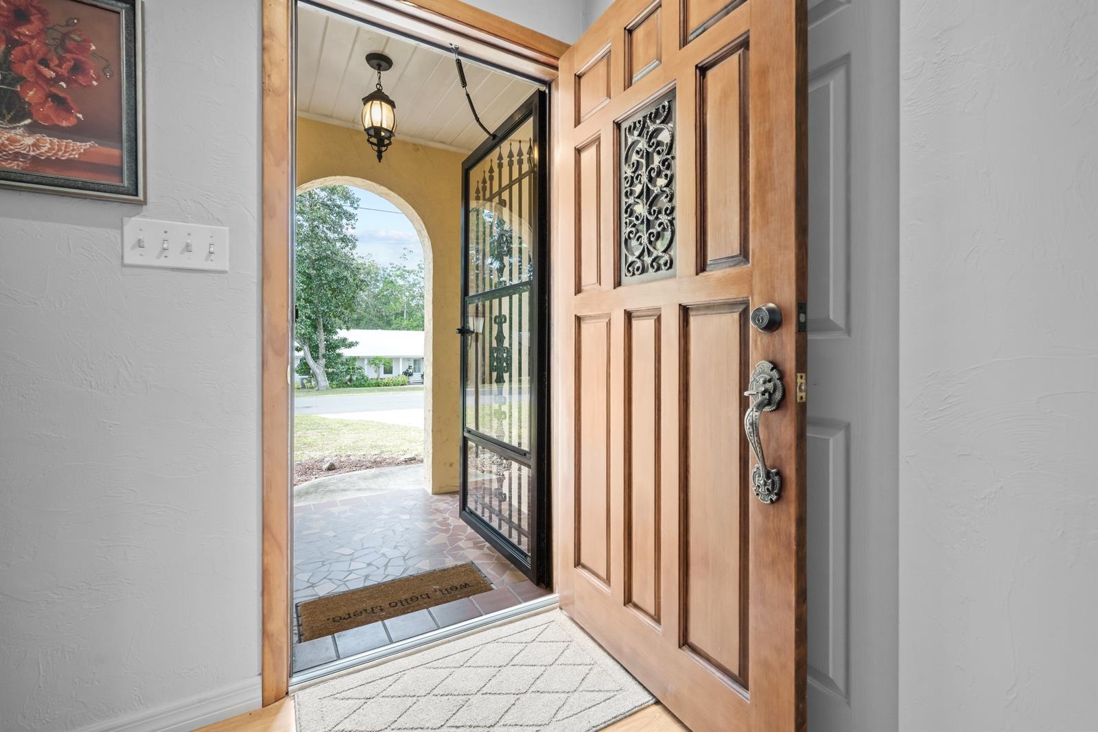 345 Cypress Road St. Augustine, FL 32086 - Photo 2 of 56 Entrance foyer featuring a textured wall