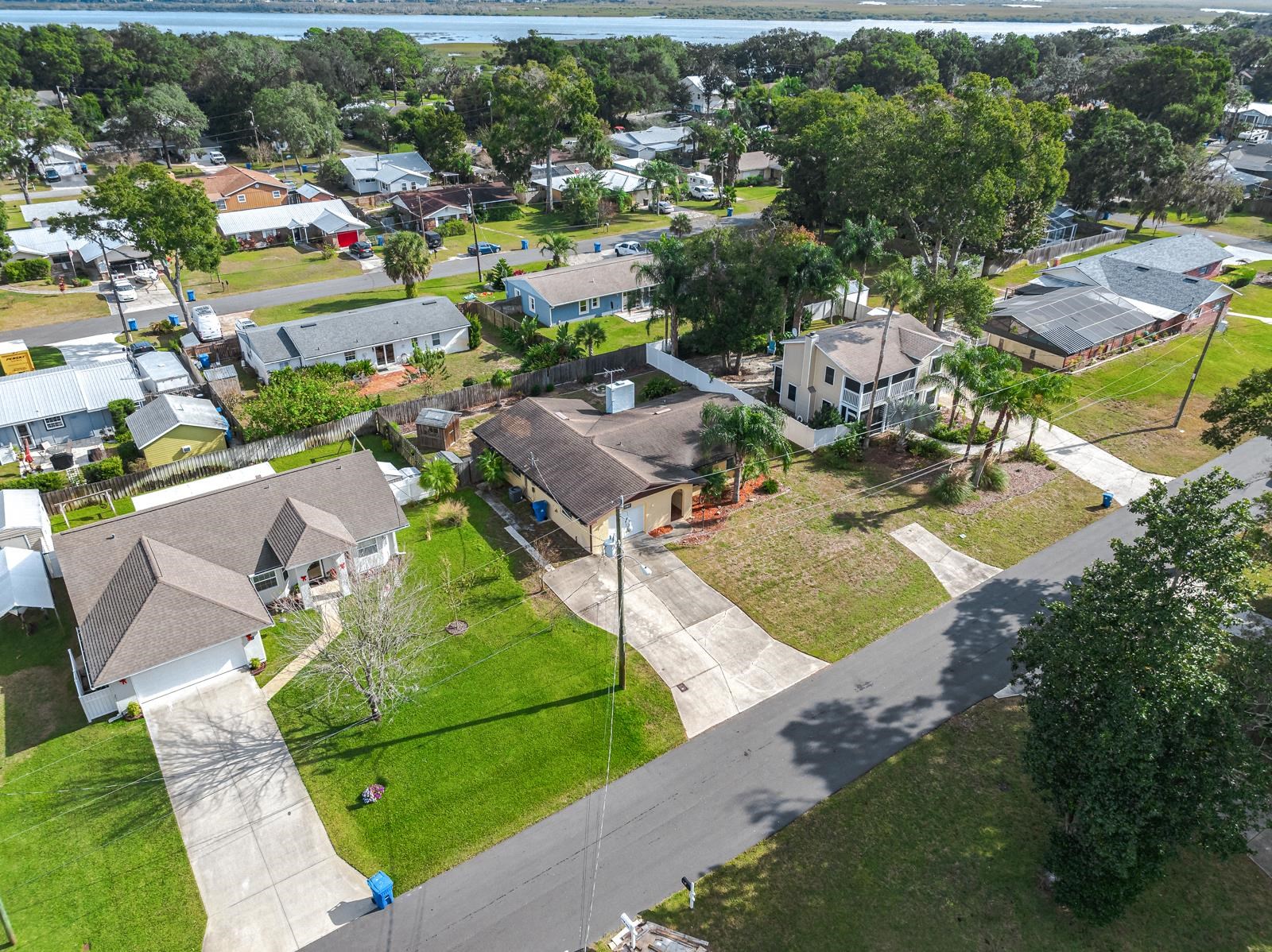 345 Cypress Road St. Augustine, FL 32086 - Photo 54 of 56 an aerial view of residential houses with outdoor space