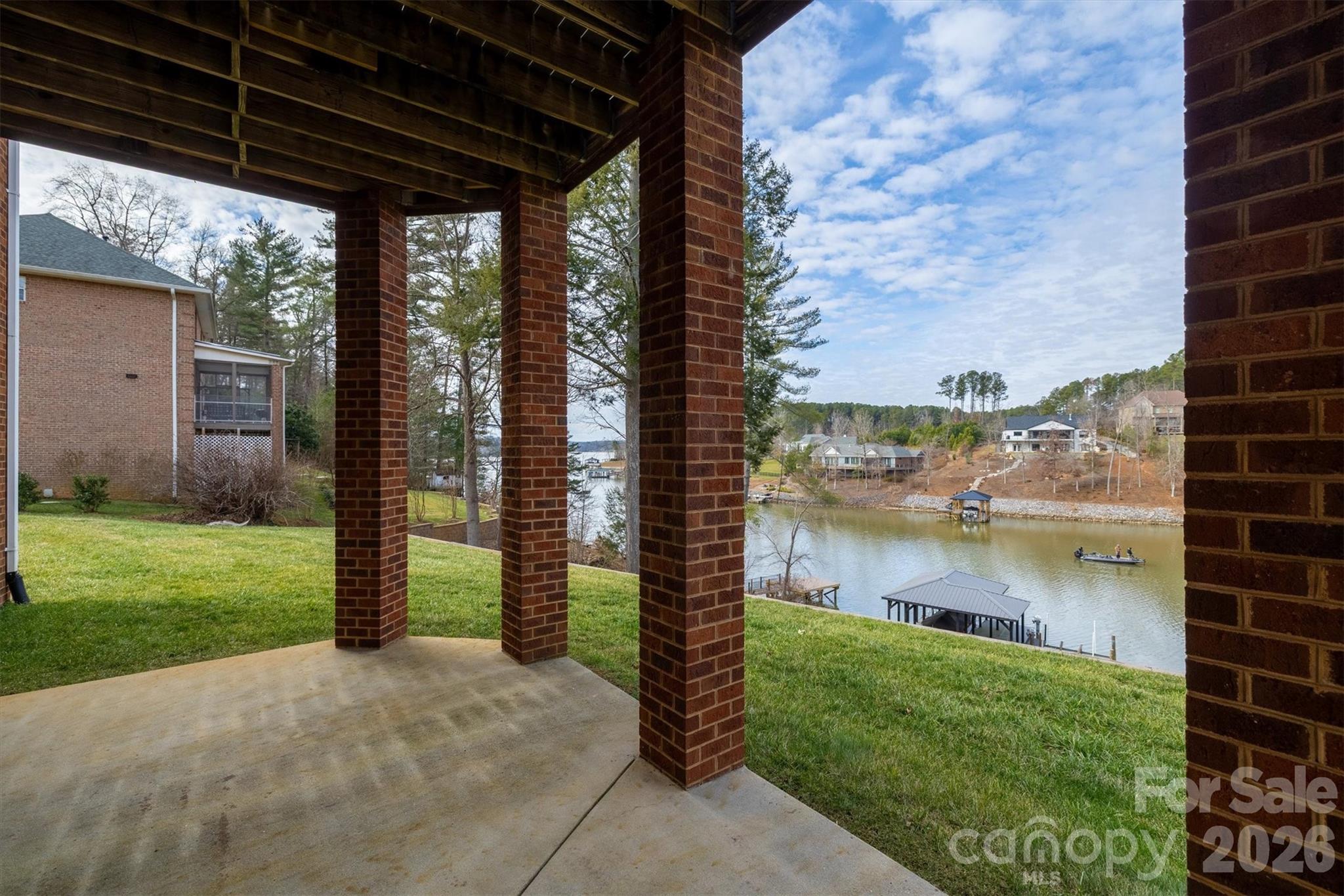 46 Mariners Point Lane Hickory, NC 28601 - Photo 42 of 43 a view of a lake from a yard