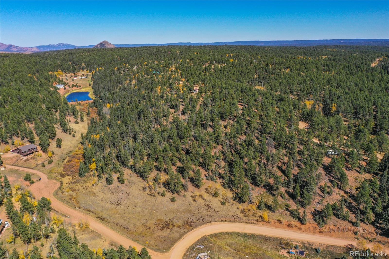 3447 Pathfinder Road Florissant, CO 80816 - Photo 20 of 40 a view of a city