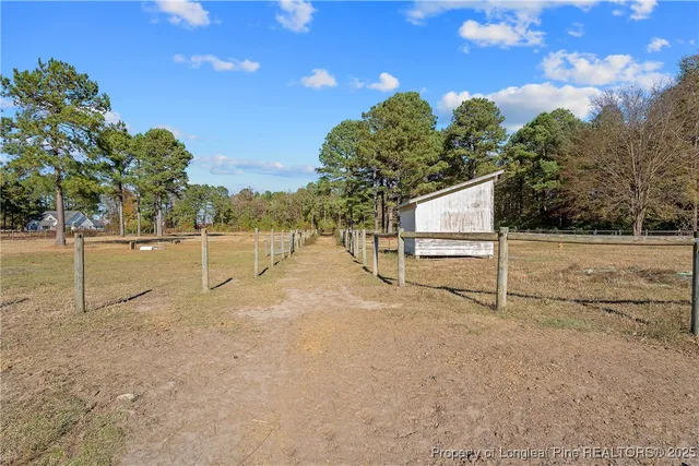 a view of outdoor space with trees