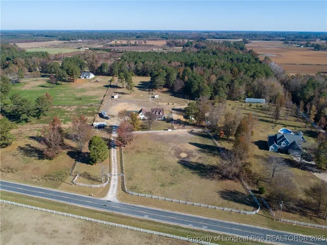 a view of a yard with a slide