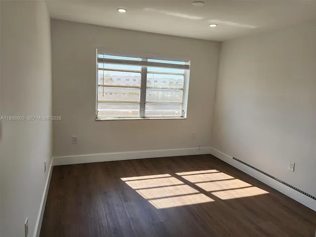 a view of a small space