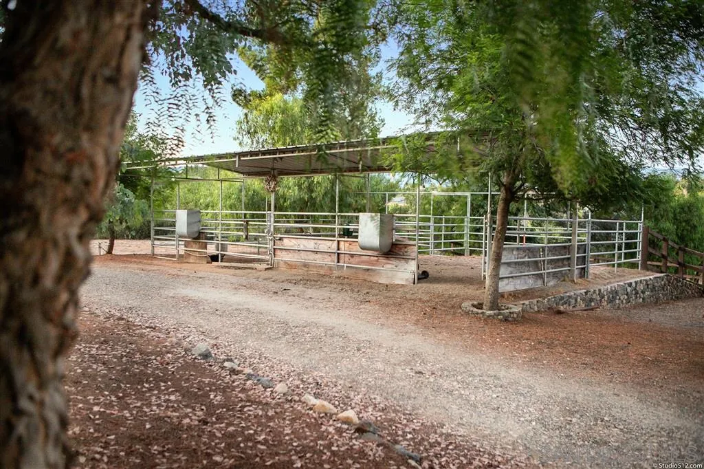 15738 Vesper Road Valley Center, CA 92082 - Photo 24 of 25 a view of outdoor space with deck and a garden