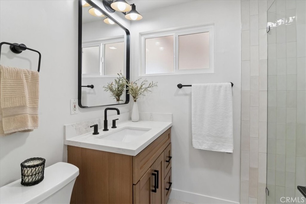 3093 Fish Canyon Road Duarte, CA 91010 - Photo 5 of 27 a bathroom with a sink and a mirror
