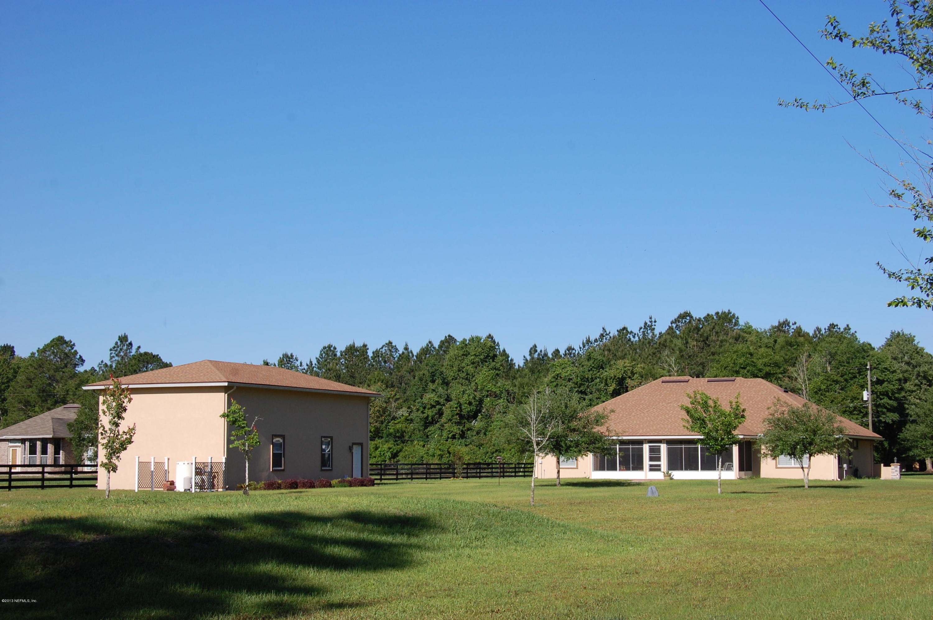 5313 Manning Cemetery Road Jacksonville, FL 32234 - Photo 49 of 51 View from center backyard to home