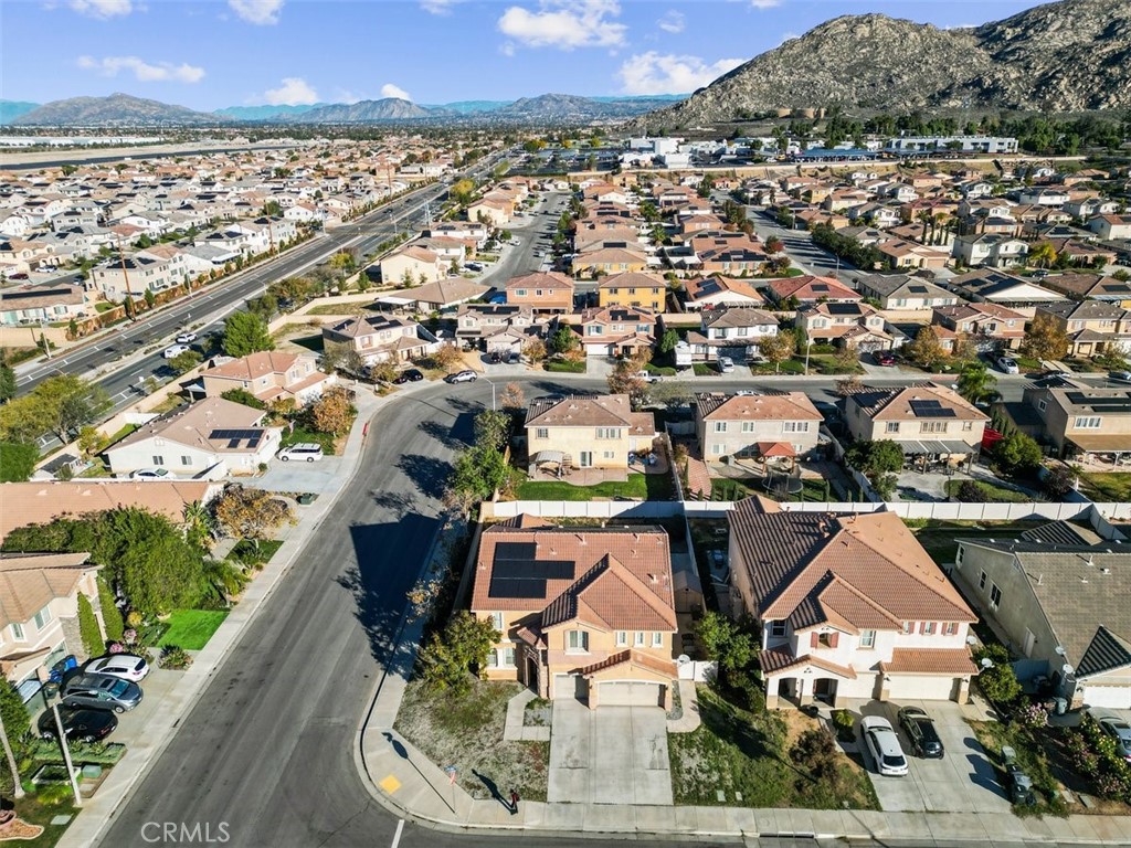 820 Volande Court Perris, CA 92571 - Photo 3 of 37 an aerial view of a houses with outdoor space