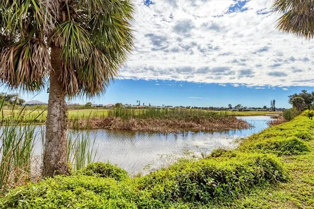 a view of park with slide