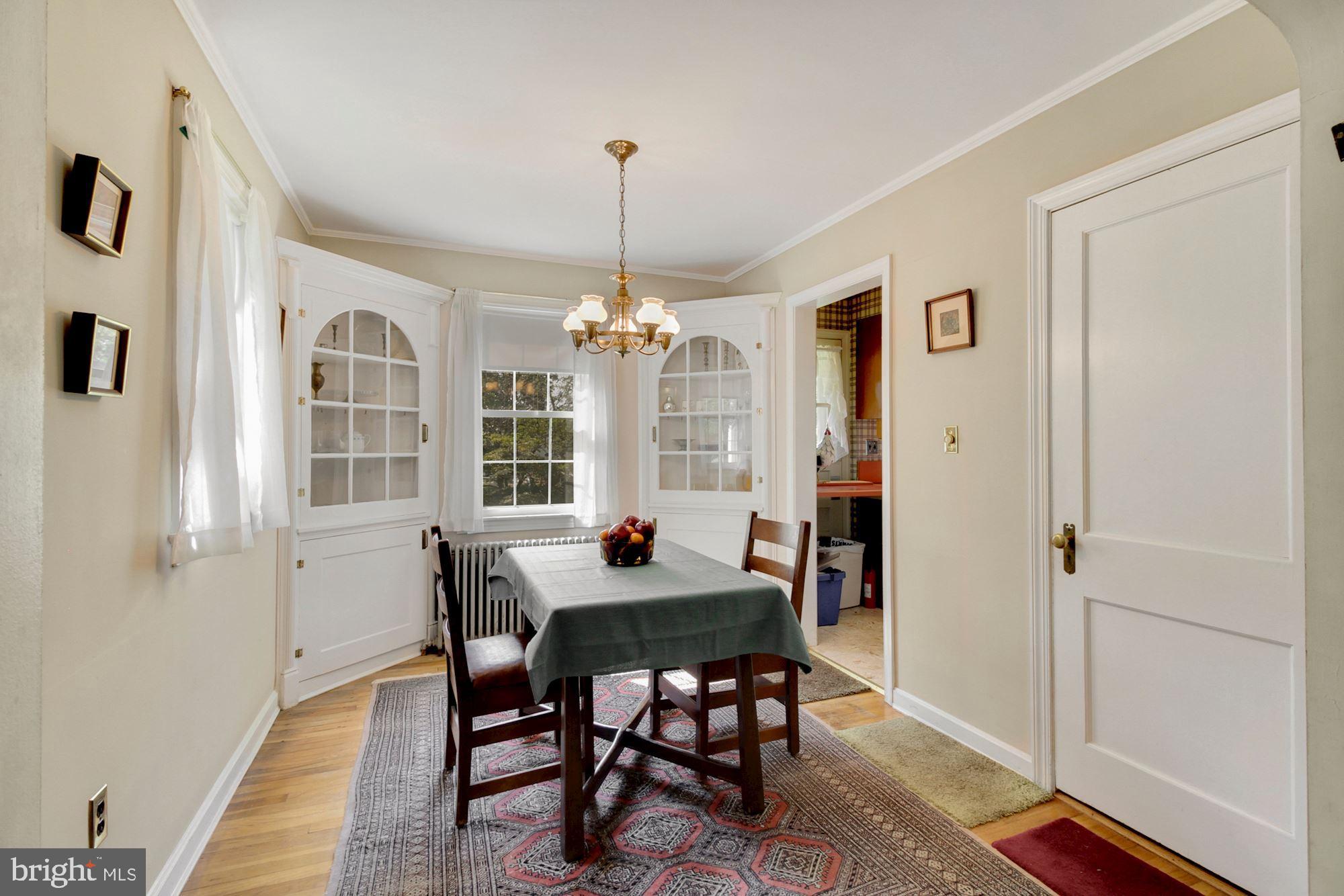 1818 Arcola Avenue Silver Spring, MD 20902 - Photo 12 of 38 Dining room with built-ins