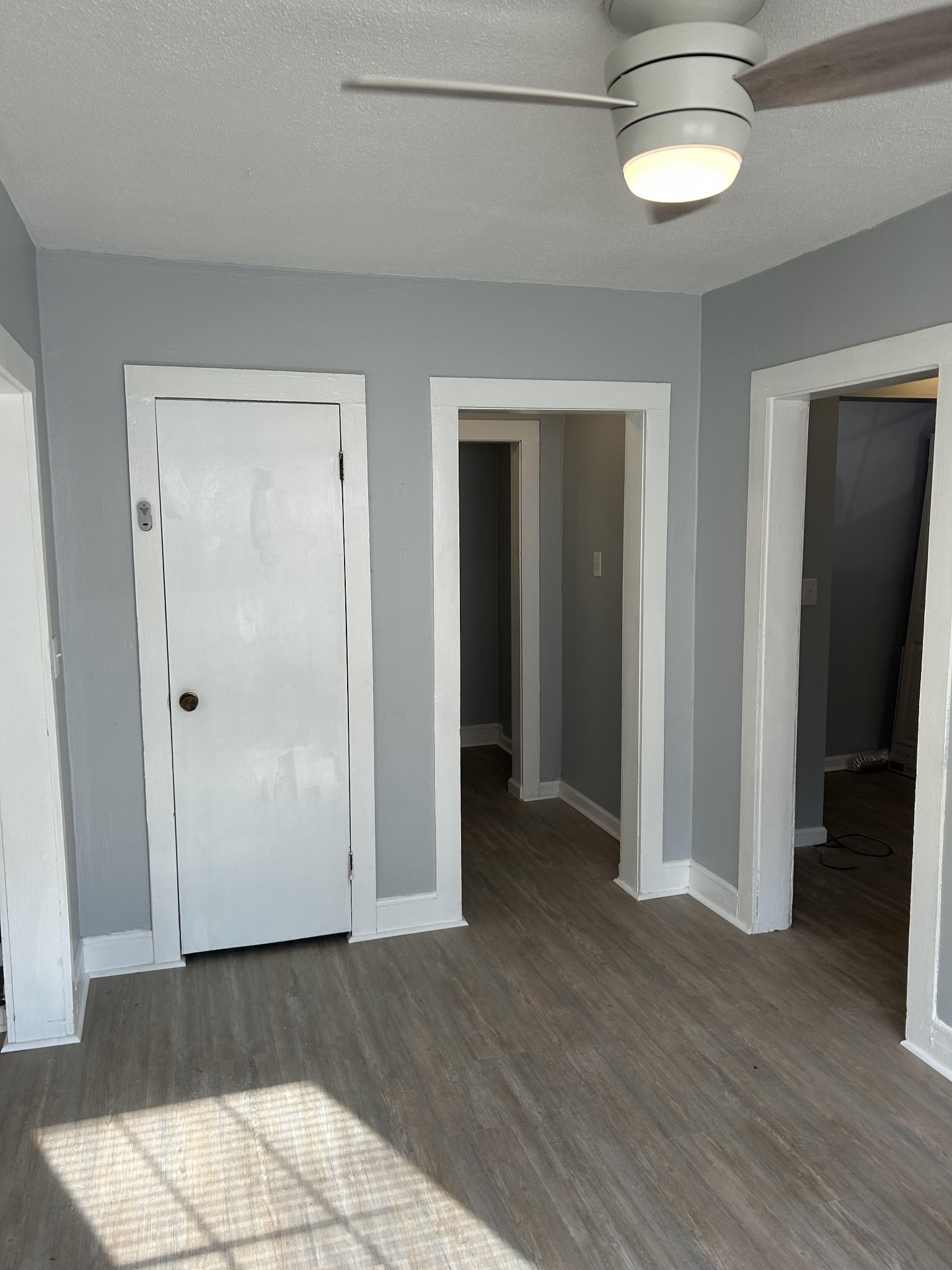 95 Front Street Stewart, TN 37175 - Photo 16 of 31 an empty room with wooden floor and closet