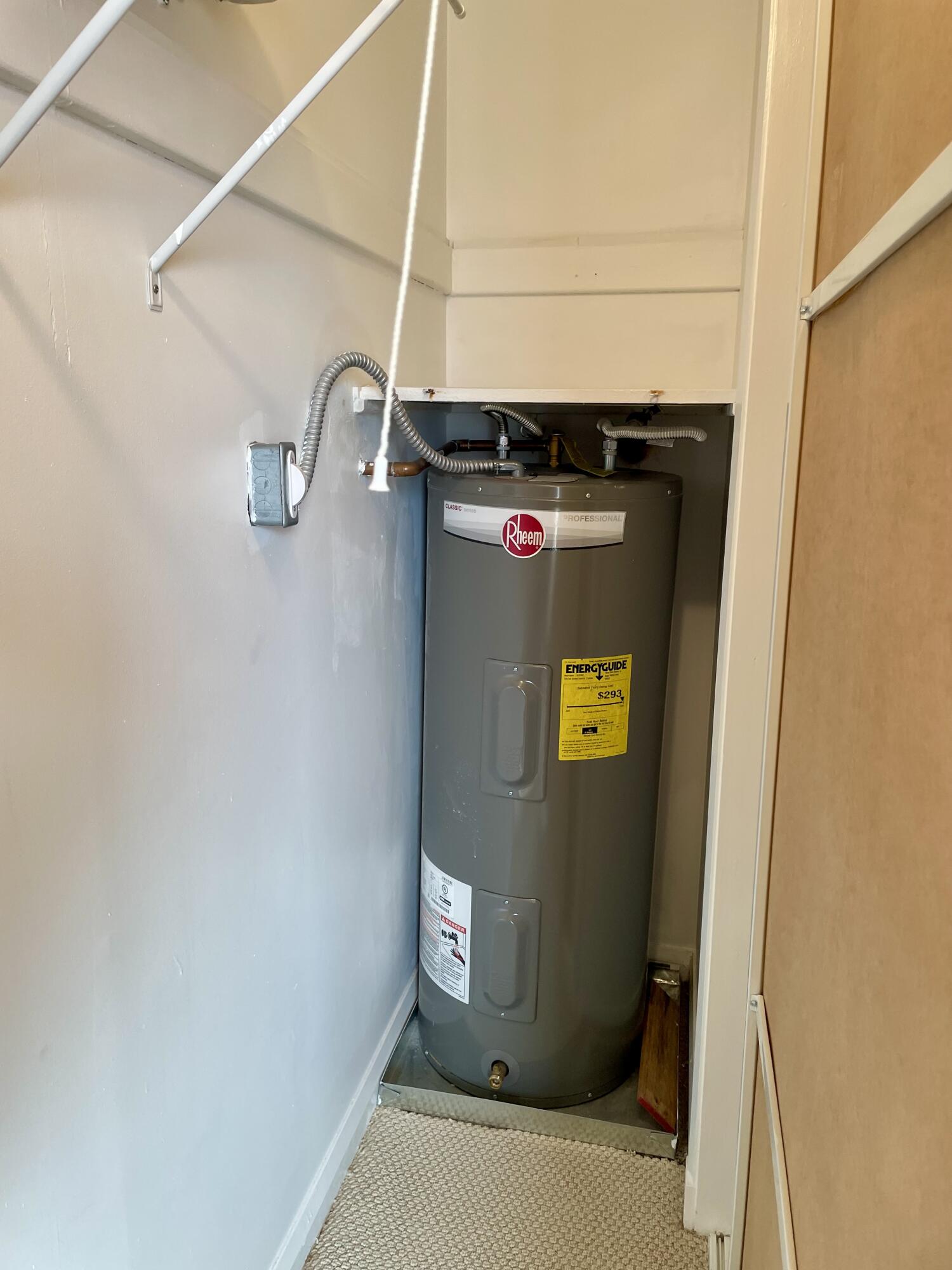 15 South Golfview Road, Unit 403 Lake Worth Beach, FL 33460 - Photo 23 of 32 a view of water heater room