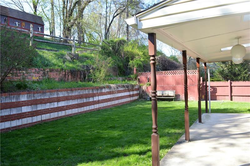 200 Olympic Road Pittsburgh, PA 15236 - Photo 23 of 25 Private backyard with 3 tiers. Completely fenced in.
