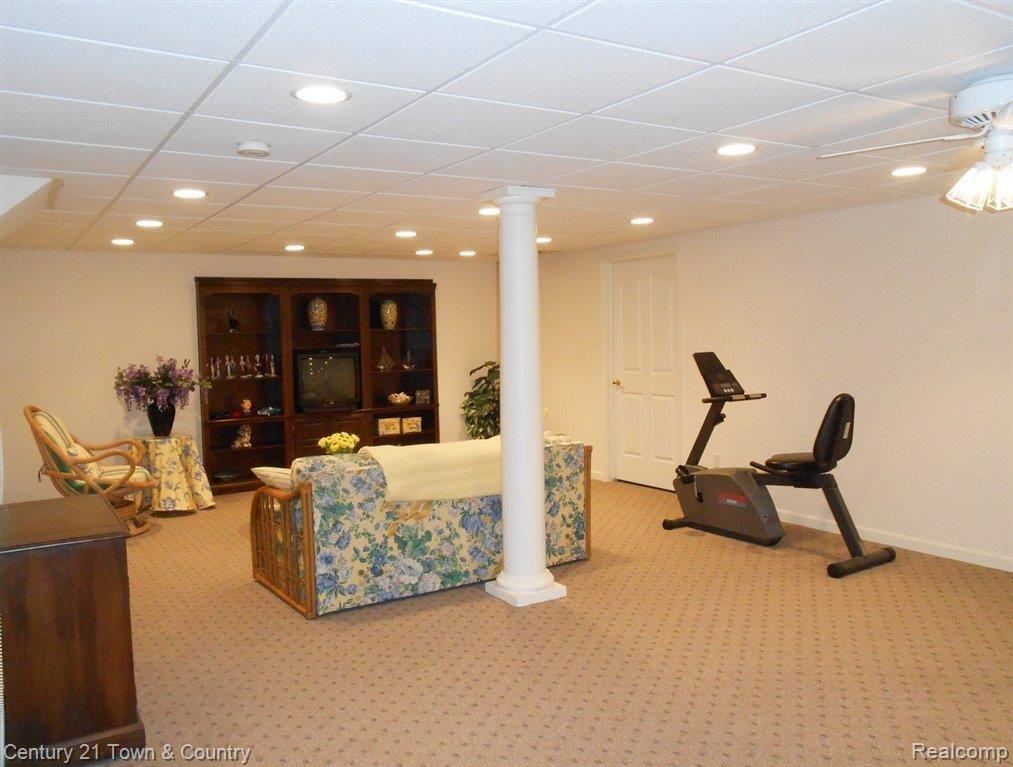 3587 Heron Ridge Drive Rochester, MI 48309 - Photo 25 of 30 Finished Basement