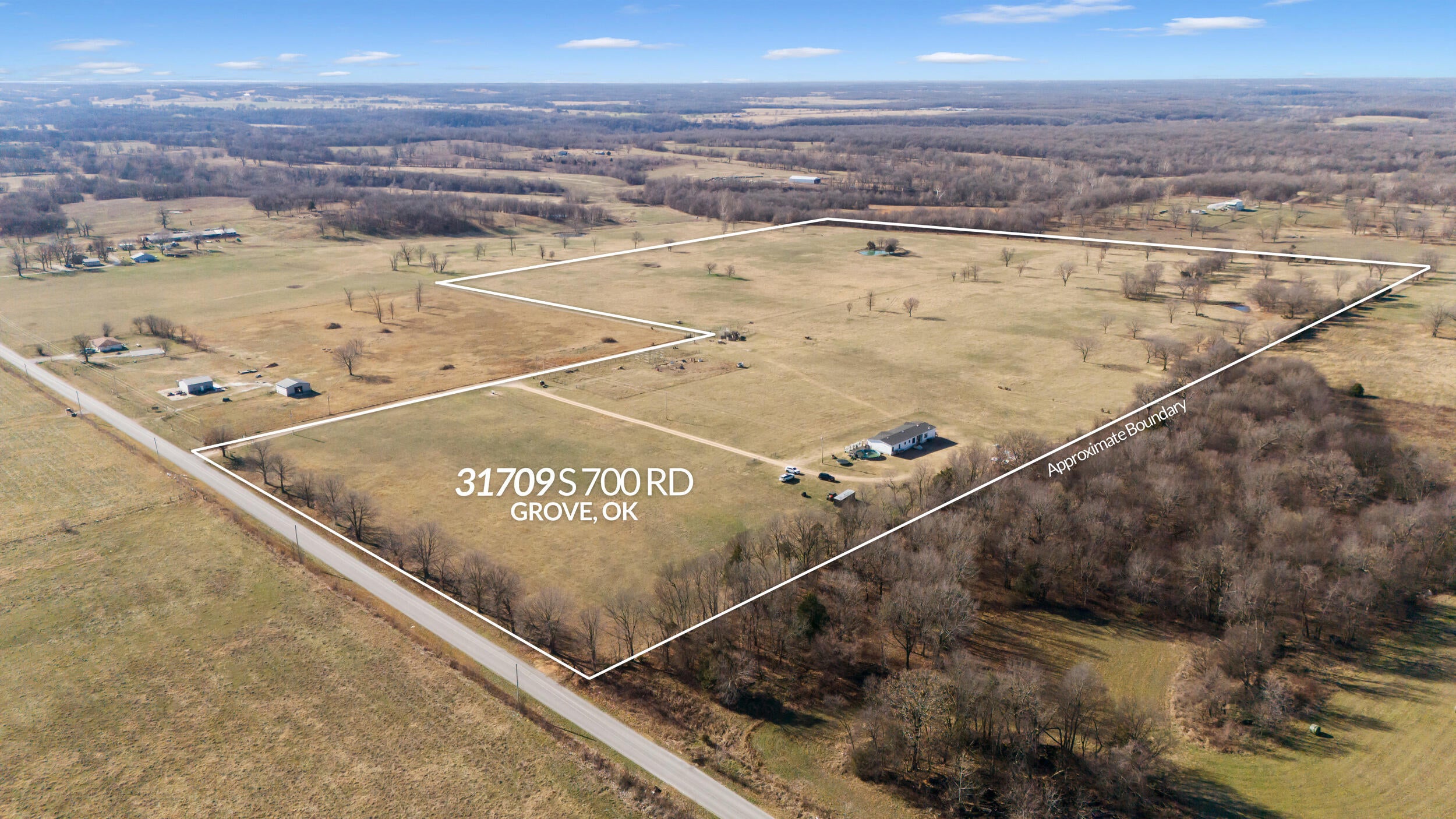 31609 South 700 Road Grove, OK 74344 - Photo 1 of 40 83_boundary