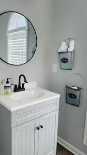 a close view of sink and tap