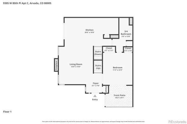 a picture of a room with a white wall and white refrigerator