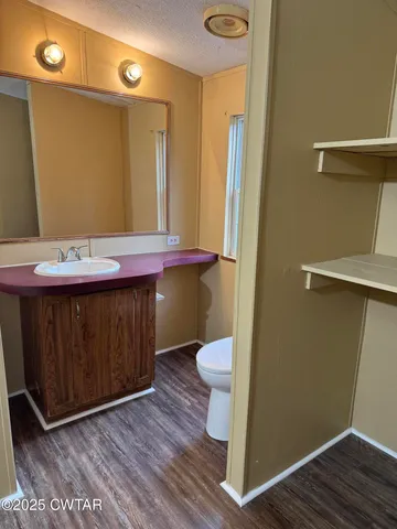 a bathroom with a sink and a toilet