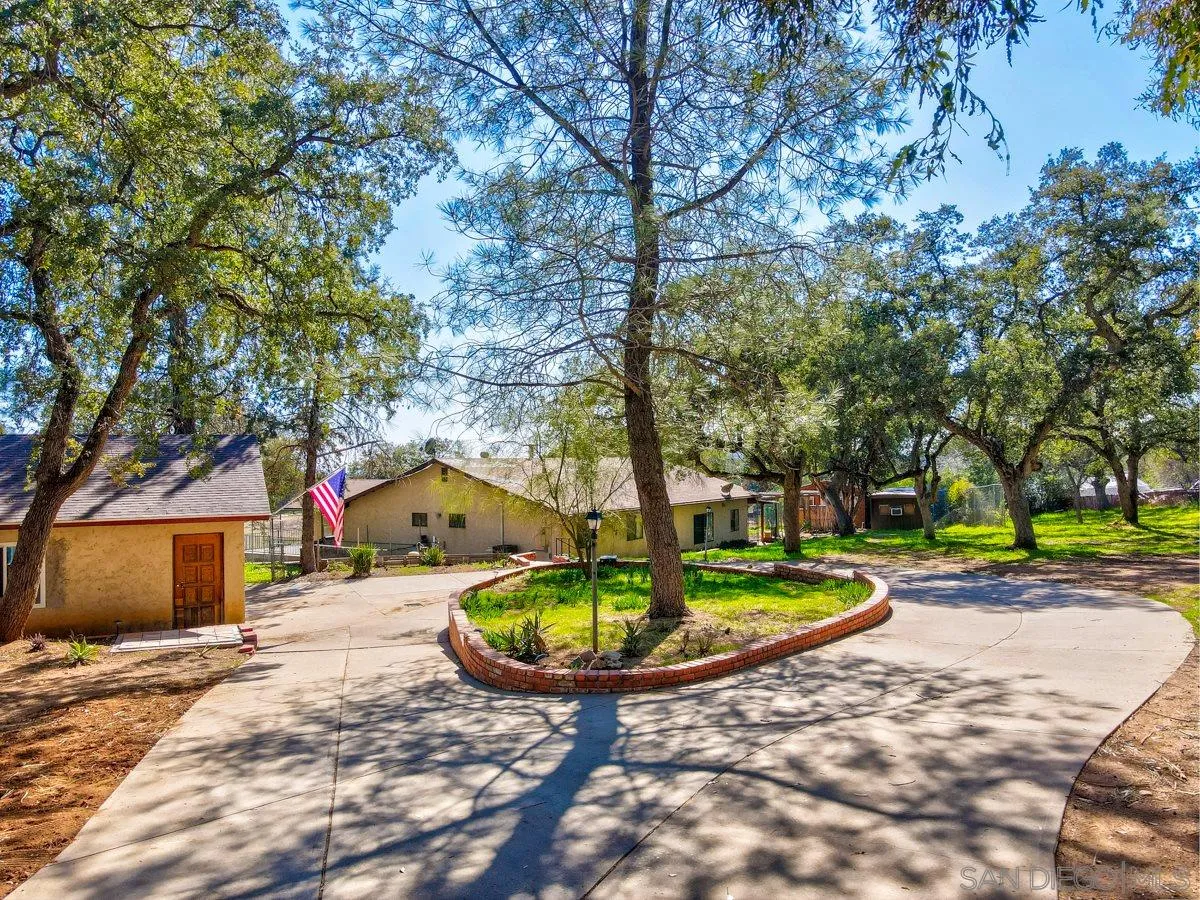 23415 Japatul Valley Road Alpine, CA 91901 - Photo 3 of 49 a view of outdoor space with garden