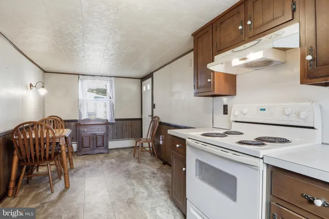 a view of a room with water heater