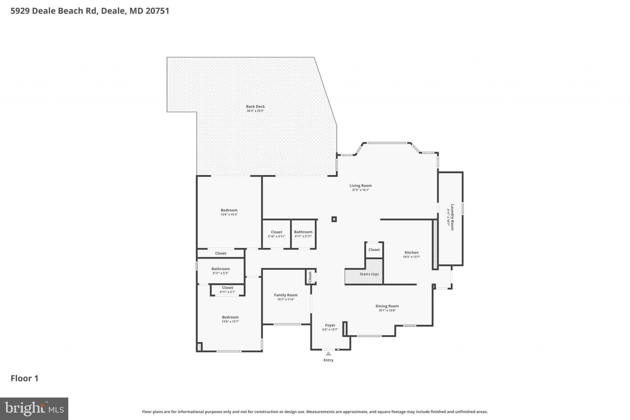 5929 Deale Beach Road Deale, MD 20751 - Photo 56 of 58 Floor 1
