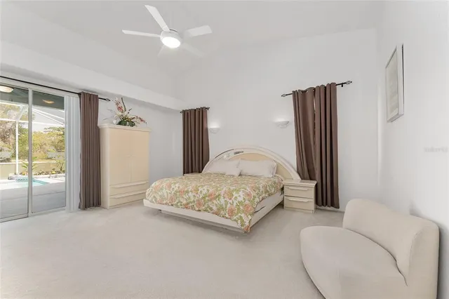 an aerial view of residential house with outdoor space