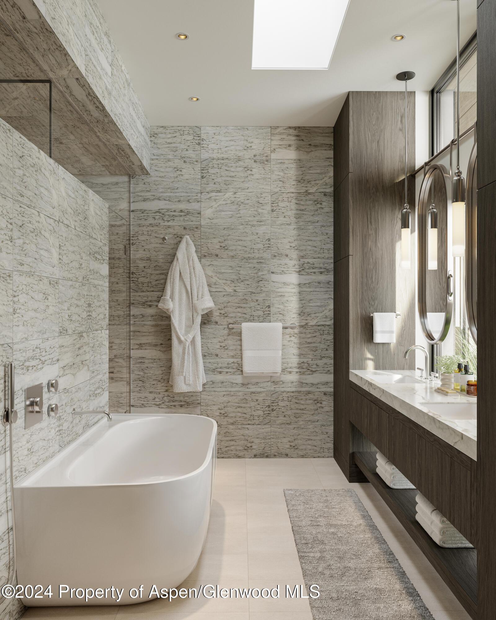 221 Wood Road, Unit 718 Snowmass Village, CO 81615 - Photo 7 of 11 a bathroom with a bathtub and a sink
