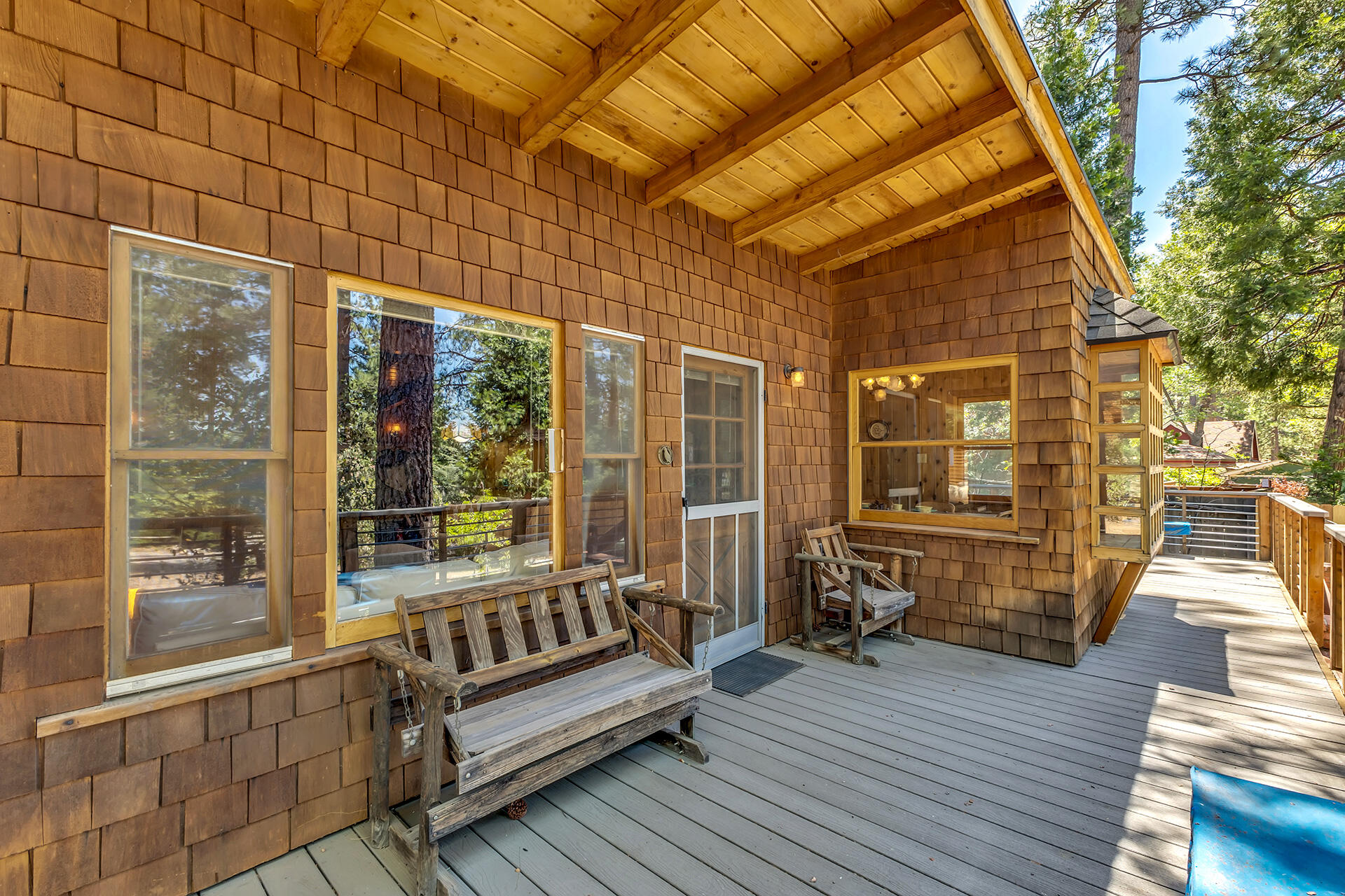 25270 Palomar Road Idyllwild, CA 92549 - Photo 5 of 60 a view of a roof deck