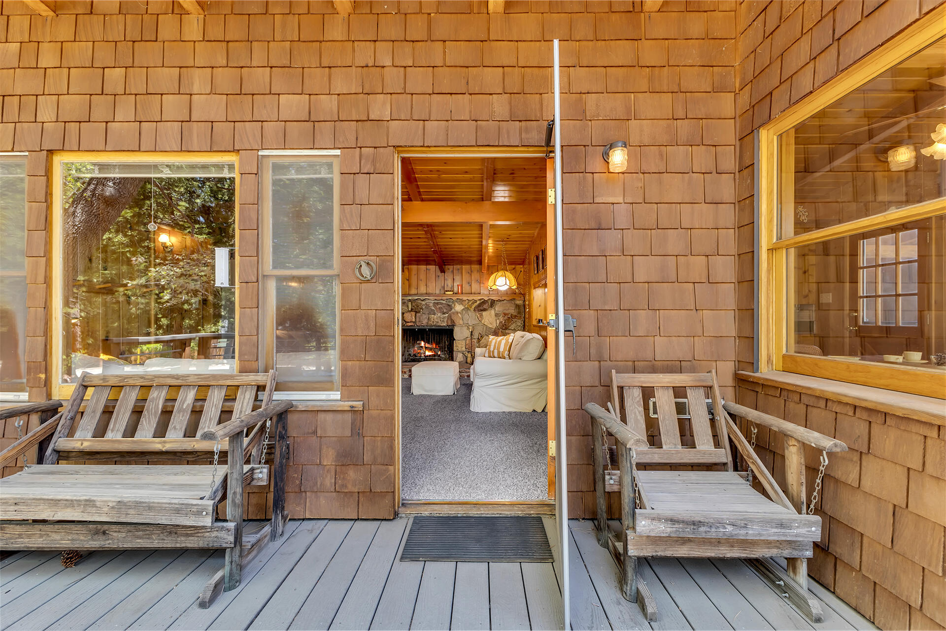 25270 Palomar Road Idyllwild, CA 92549 - Photo 7 of 60 a view of outdoor space with seating area
