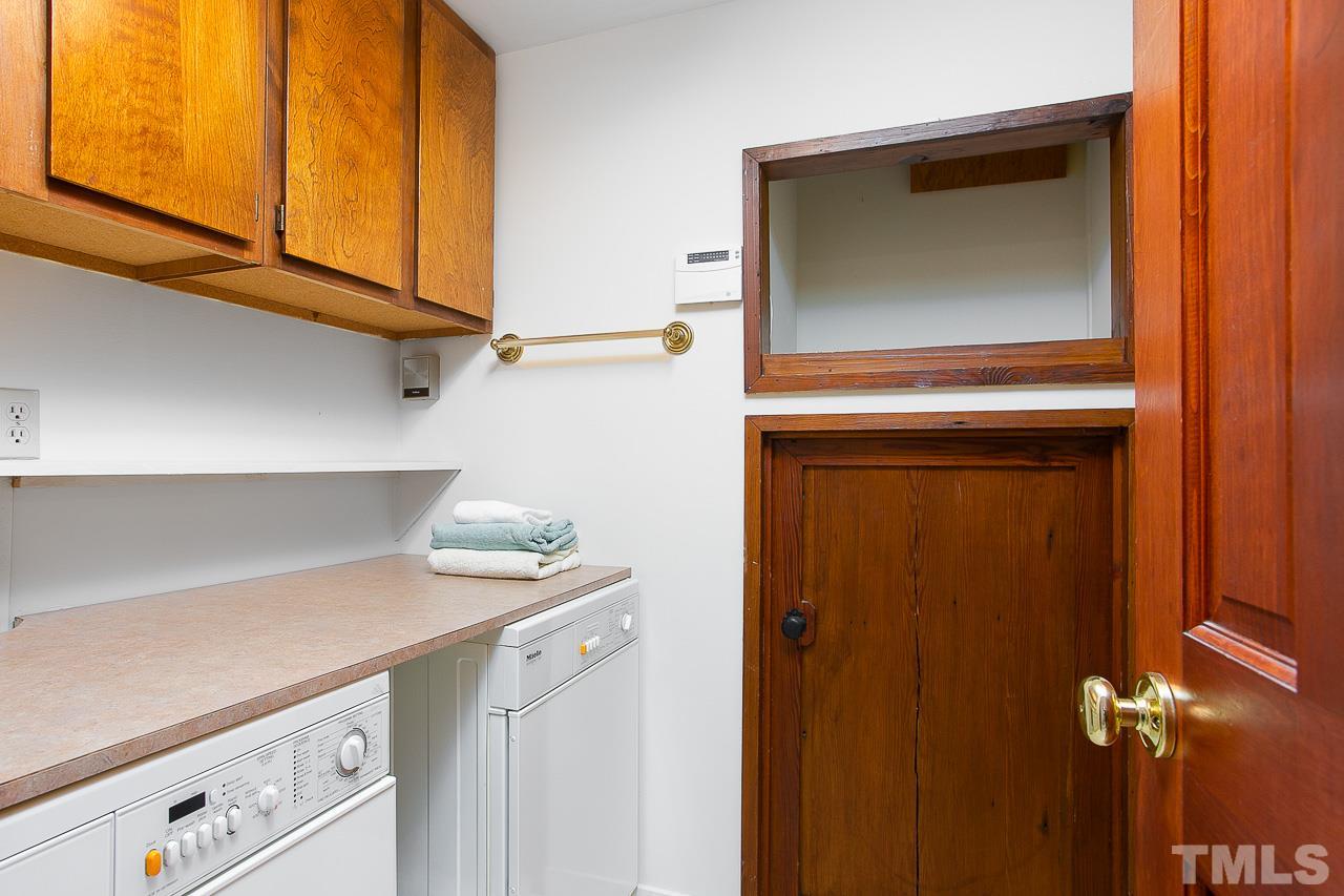4 Lucerne Lane Durham, NC 27707 - Photo 24 of 30 Laundry chute from upstairs hallway - no need to carry that laundry down