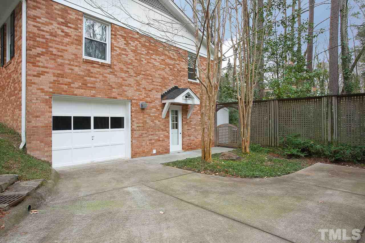 4 Lucerne Lane Durham, NC 27707 - Photo 28 of 30 Garage door and basement bedroom entrance