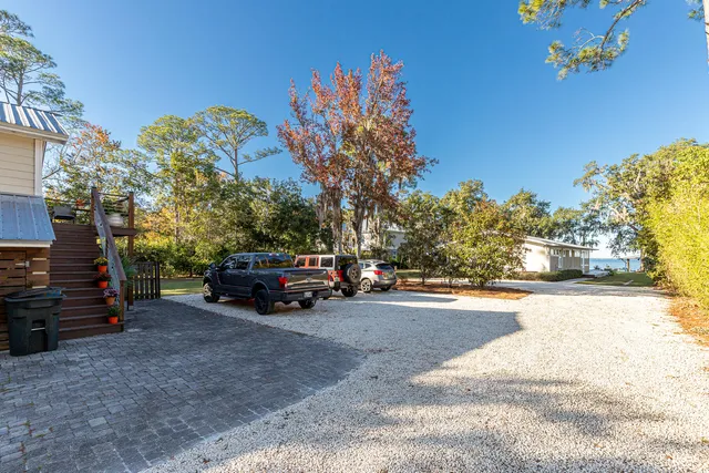 a car parked on the side of the road