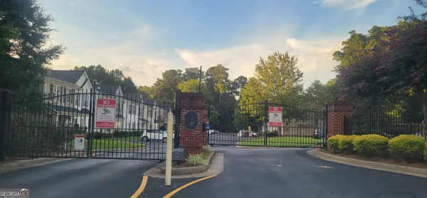 a view of a city with tall buildings