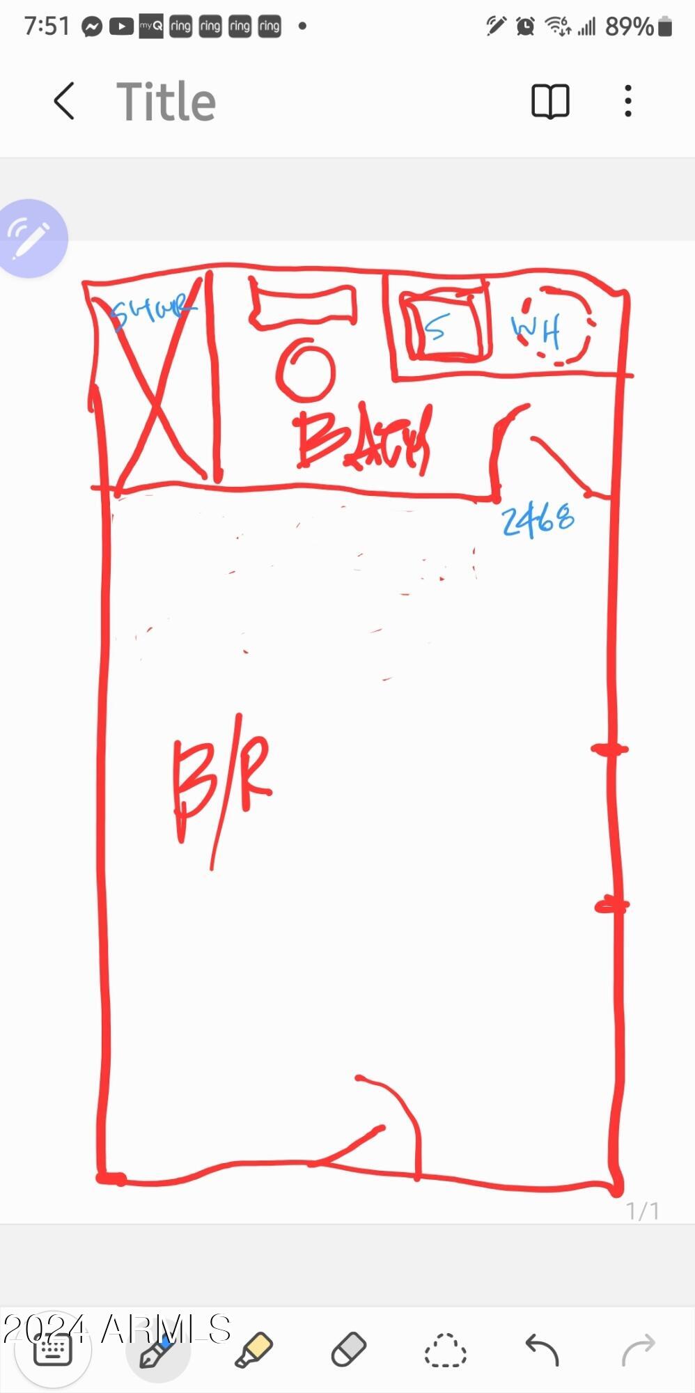 2002 West Adams Street Phoenix, AZ 85009 - Photo 35 of 61 Studio flr pln