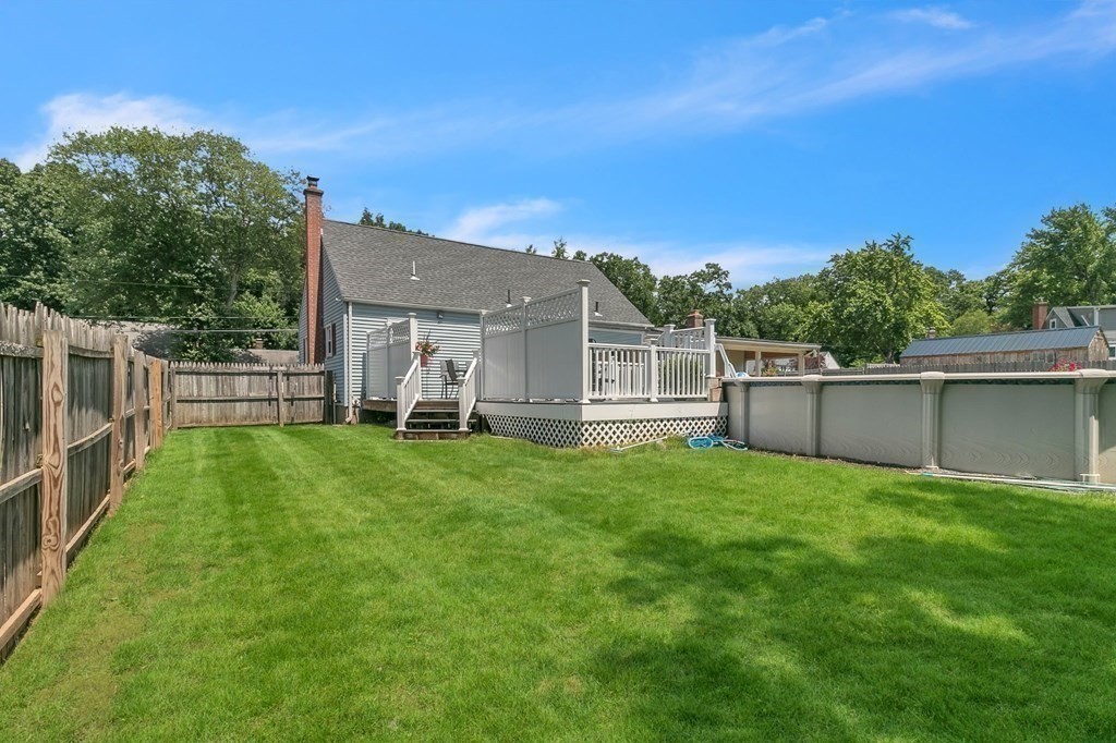 26 Queen Street Enfield, CT 06082 - Photo 39 of 40 a view of a backyard with plants and large trees
