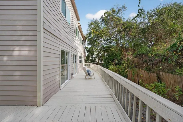 a view of a a dining table and chairs in a room