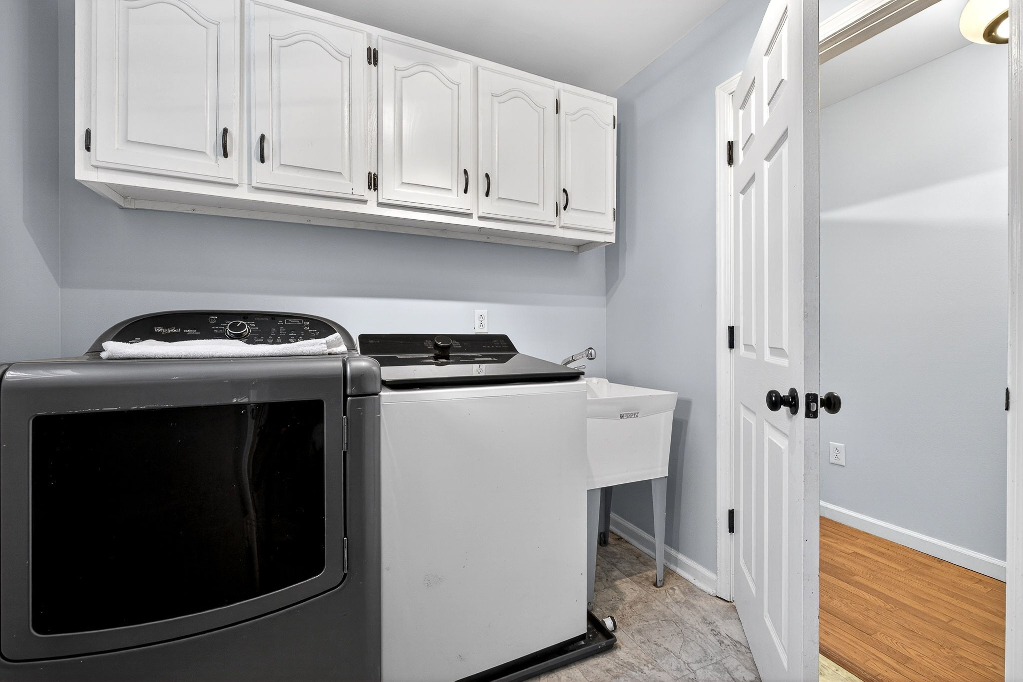 412 Rock Station Road Rock Island, TN 38581 - Photo 12 of 47 a utility room with dryer and washer
